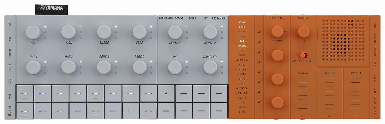 Amazon | YAMAHA/SEQTRAK ORANGE [PD対応USB-AC充電器＆本体収納